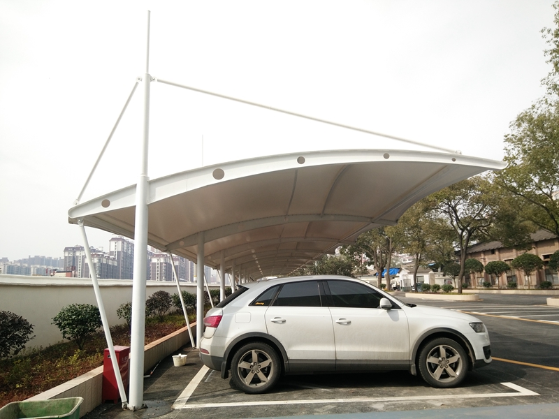 膜結(jié)構(gòu)汽車棚案例