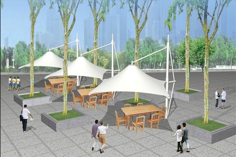 膜結(jié)構(gòu)景觀