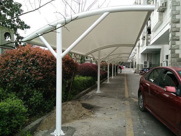 膜結(jié)構(gòu)自行車棚案例